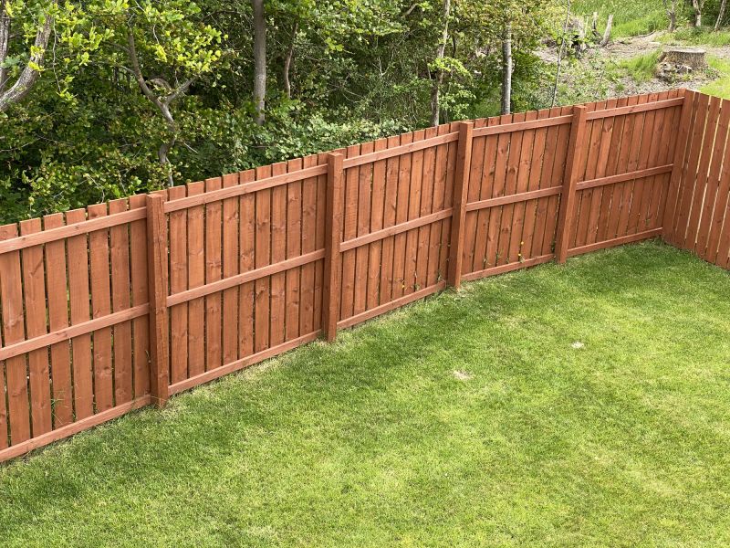 Completed Backyard Fence