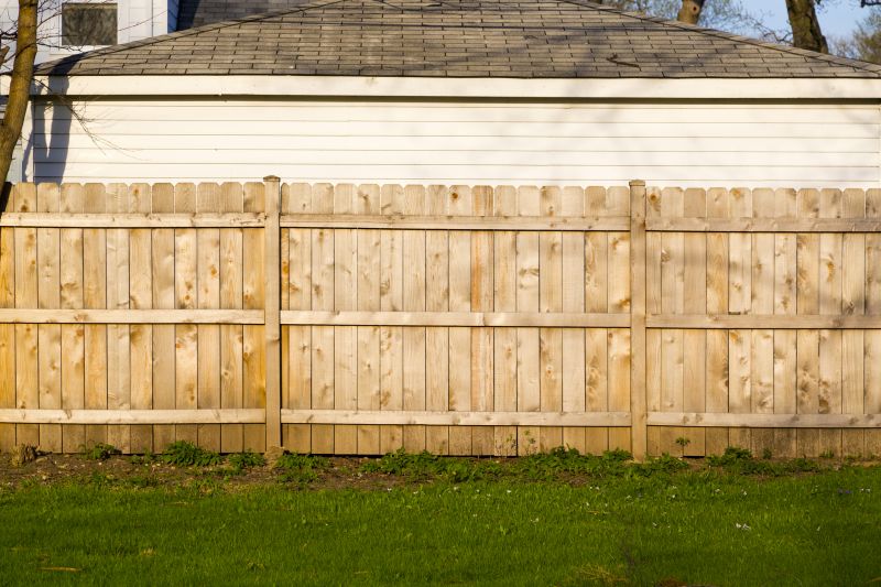 Wooden Fence Installation